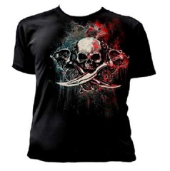 Letter Of Marque BTF327 Fitted Cotton T-Shirt By Alchemy Gothic