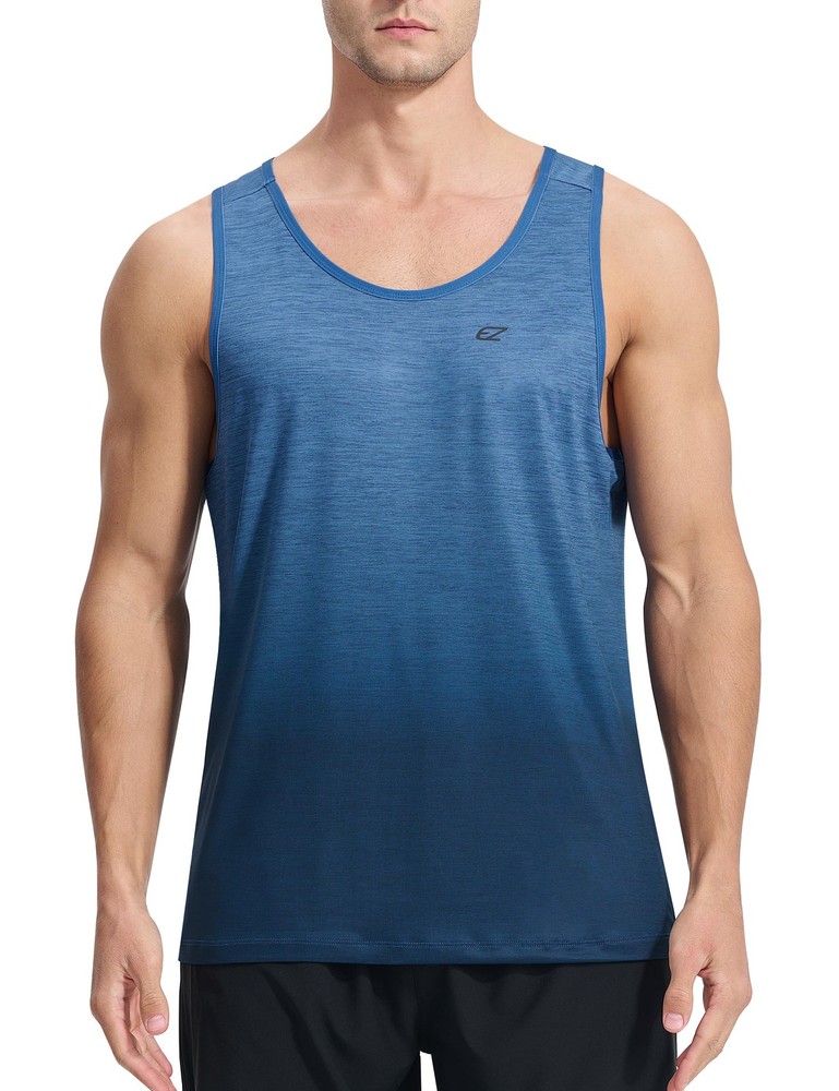 Men’s UPF 50+ Tank Top for Beach, Swim, Gym, Running Quick Dry Sleeveless