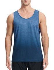 Men’s UPF 50+ Tank Top for Beach, Swim, Gym, Running Quick Dry Sleeveless