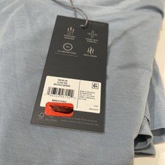 VRST Men’s Icon Short Sleeve Tee Muted Denim Muted Denim M