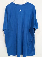 Jordan Men’s XXL Blue Jumpman Logo Graphic Print Crew Neck Short Sleeve T-Shirt