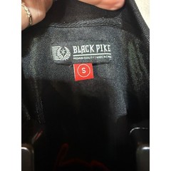 Black Pike C.R.E.A.M. Legend Collection Colorblock Graphic Shirt Mens Small