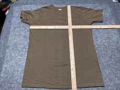 New Brown Military undershirt XL Shirt 8420-01-112-1477 unicor Combed Cotton