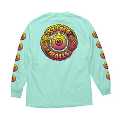 Slime Balls Skateboard Longsleeve Two Faced Celadon