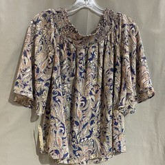 Sugar Lips paisley print blouse Size Extra Small TG2079