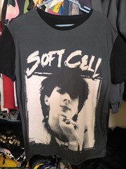 Soft cell goth new wave marc almond big face two tone medium shirt usa rare