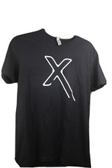 Next Level Apparel Size S Small Black Cotton T-shirt X – Logo