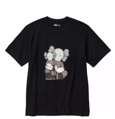 KAWS x Uniqlo T-shirt (Asia Sizing) Black Size S (US Size XS)