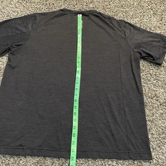 REI Co-Op Shirt Men’s L Dark Gray Tagless Short Sleeve Shirt Outdoor Hiking Walk