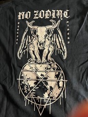 No Zodiac brand t shirt black magic Small Eternal Misery Near mint+ nice evil