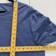 Mack Weldon T Shirt Mens XXL Blue Short Sleeve Performance Stretch