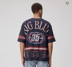 KITH FOR THE NFL NEW YORK GIANTS VICTORY VINTAGE BISHOP TEE – INK SIZE XXL