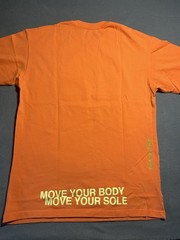 NIKE Small Orange T Shirt World Tour (Small Stain In the Back)