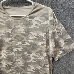 BYLT Premium Basics Drop-Cut Shirt Men’s S/S Camouflage Size L Gray
