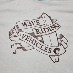 WRV Wave Riding Vehicles Vintage sky blue long sleeve T shirt Size XXL nwt
