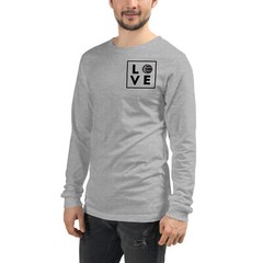 Love Basketball Warm-Up Unisex Long Sleeve Tee S,M,L,XL,2X