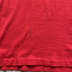 Vintage Steadman T Shirt Triceratops 1982 80s Xs Small Red Thin Baby Tee