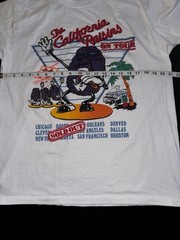 80’s, 90’s Vintage NOS XL Single Stitch California Raisins White T-shirt. USA