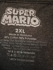 2x Super Mario 2018 Periodic Table Of Super Mario Short Sleeve