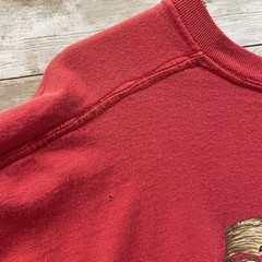 Marines USMC Mens 3XL T-Shirt Red 100% Heavy Cotton Fruit Of The Loom Graphic