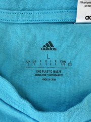 Adidas Argentina FIFA World Cup Qatar 2022 Signed T-Shirt Men’s Large Blue
