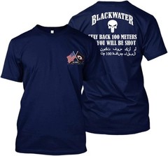 Blackwater Alumni Academi Logo Private Company Army Military Unisex T-Shirt