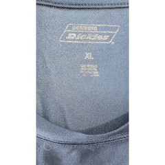 Genuine Dickies Men XL Navy Blue Short Sleeve Performance Wicking Pocket T-Shirt