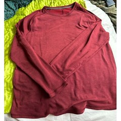 Mens Long Sleeve Casual Tops 5 Total Sz large Various Colors And Brands