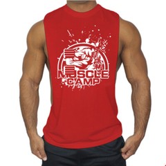 Sports Leisure Printing Quick-drying Breathable Vest Trendy Fitness Vest