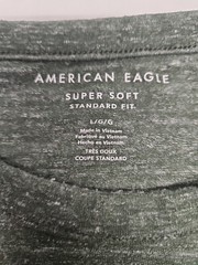 American Eagle Super Soft Men’s Large Green Long Sleeve T Shirt Casual Outdoors