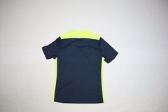 Joma Championship VI Mens Navy Blue Neon Yellow Short Sleeve Soccer T-Shirt L