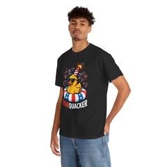 Funny Firequacker Duck Patriotic 4th of July Shirt Unisex T-Shirt