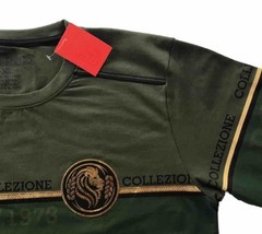 Men’s Bucheli Long Sleeve T Shirt,Italian Style,Cotton, Stretch L XL….A13.A