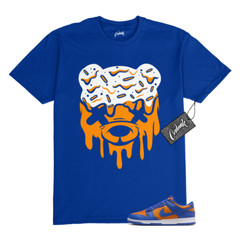 Dunk Knicks Team Royal Blue Orange Low Bright Ceramic T Shirt to Match DRIPPY
