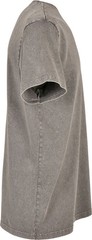 Acid Washed Round Neck Tee| Men’s Urban style Crew Neck Relaxed Fit T-shirt