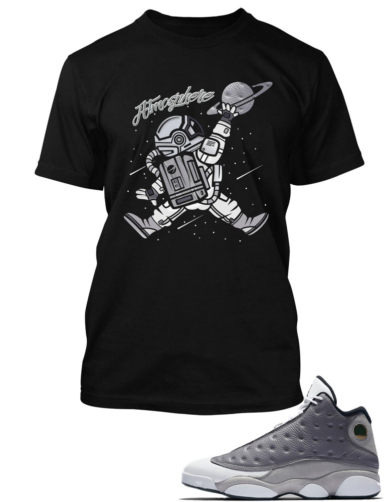 Pro Club Shaka RTP Graphic Sneaker Tee Shirt To Complement Jordan 13 Atmosphere