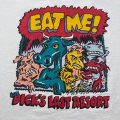 Vintage 90s Dick’s Last Resort Myrtle Beach South Carolina Graphic Shirt USA XL