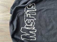 Y2K Misfits Shirt Mens Black 2007 Tour Concert Tee Punk Rock Band XL USA Made