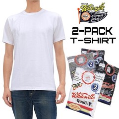 WHITESVILLE T-SHIRT WV73544 2-PACK White Toyo Size XL Men