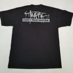 Shaka Wear Men’s Black Tupac Don’t Trust Anyone Graphic T-Shirt Size Large