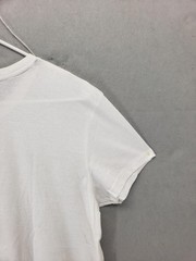 Tahari Shirt Mens XL White V Neck Lightweight Basic Tee Short Sleeve Summer Top