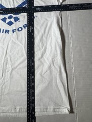 NWT Defect Last Photo U.S. Air Force Rapid Dominance T Shirt White Blue Men Sz S