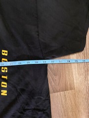 Boston Bruins NHL Black Graphic T-Shirt Size Large L Hockey Fan Logo Tee