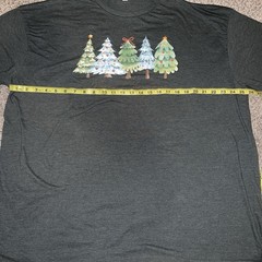 Christmas Tree T Shirt 3X Merry Christmas Ornaments Lights Soft
