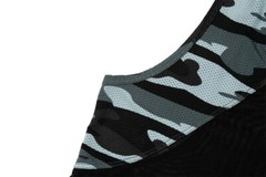 Men’s Camouflage Undershirts Sport Fitness Breathable See-through Tank Tops Vest