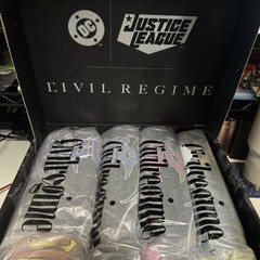 DC x Civil Regime zombies box set size large NEW