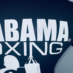 University Of Alabama Boxing Sports Club Black Men’s Small Shirt Sleeve T-Shirt