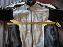 Hein Gericke Yamaha Leather Motorcycle Jacket Size 36 S Small