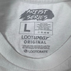 Loot Crate Lootwear Artist Series The Rhinocervs limited edition tee Size Large