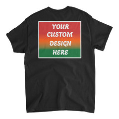 Personalized Custom T-Shirt Customized w/Photo, Text, Logo DTF on Gildan shirt